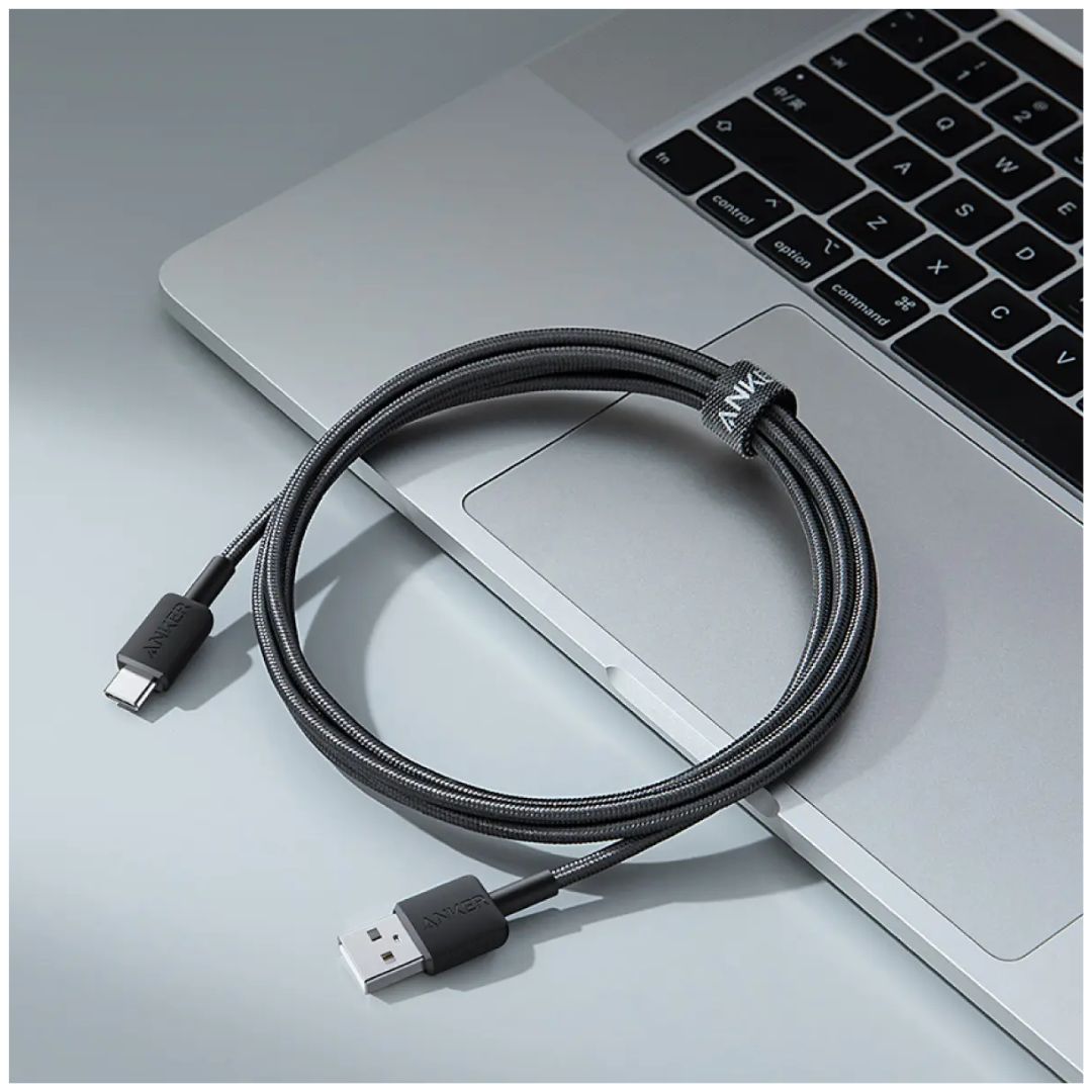 Cable Anker 322 USB-A a USB-C 1.8m 15W Trenzado Carga y Datos