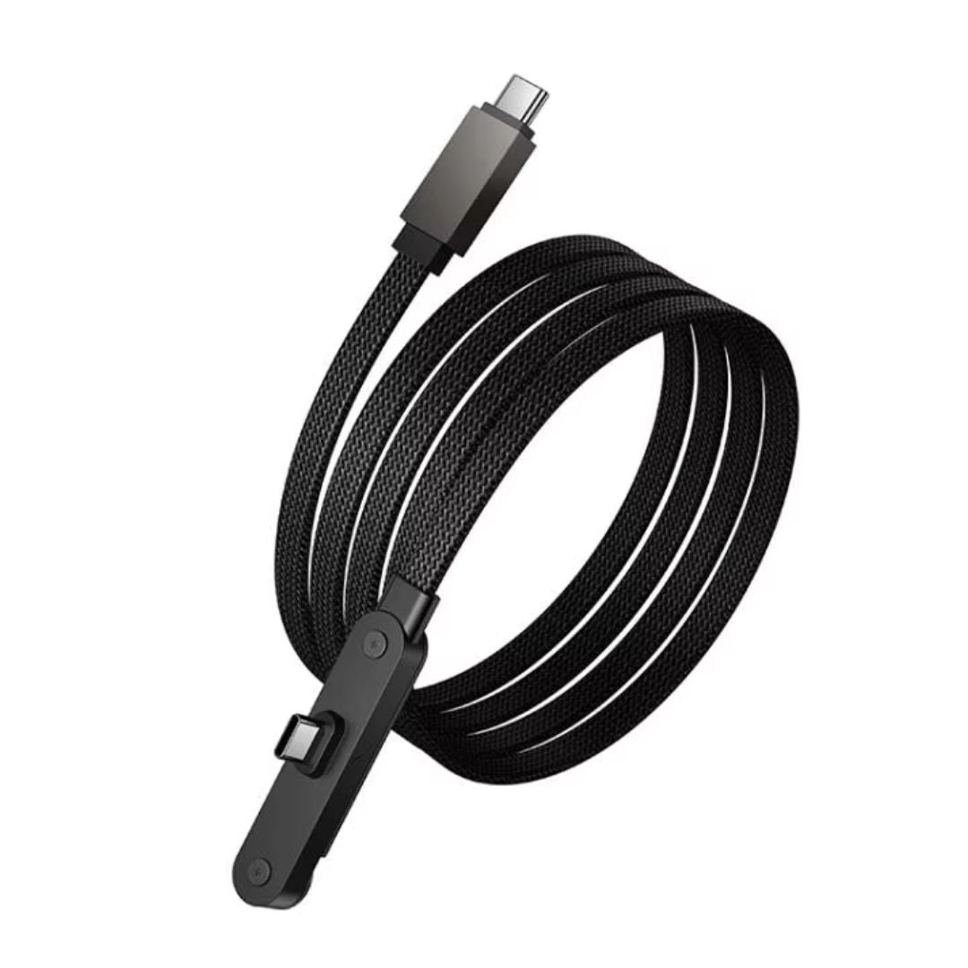 Cable Tipo C a Tipo C Hoco U150 60W con Carga Rápida y Soporte para Celular
