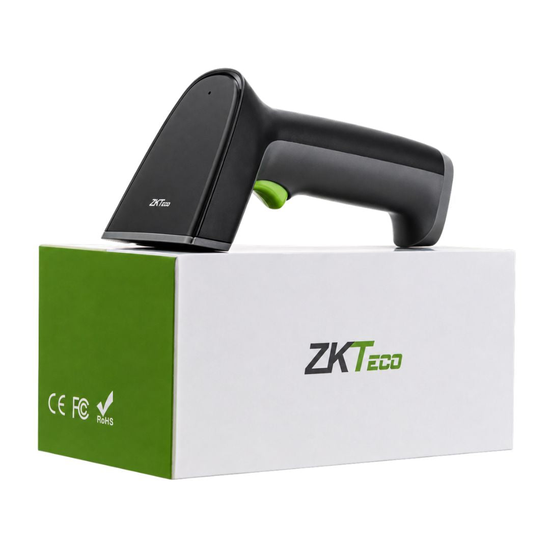 Lector de Código de Barras ZKTeco ZKB101S 1D Láser USB Cableado