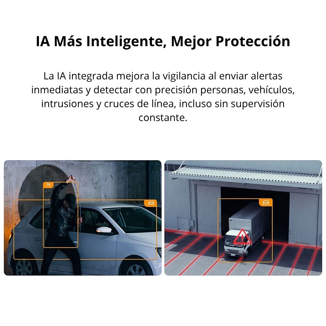 Cámara de Seguridad WiFi Exterior IMOU Cruiser Triple 11MP 3 Lentes PTZ Visión Nocturna Color IA