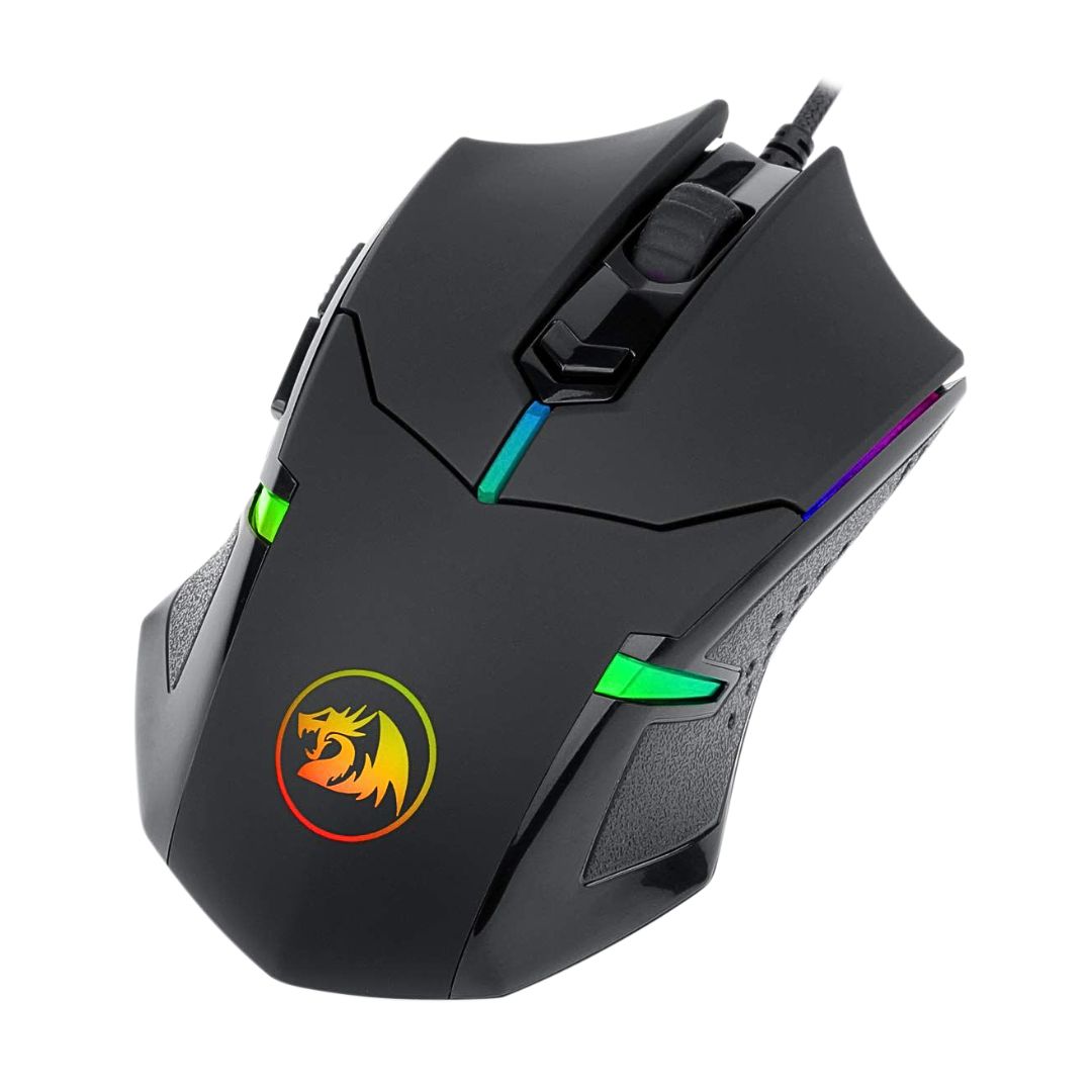 Mouse Gamer Redragon M601-RGB Centrophorus2 7200 DPI RGB con 6 Botones Programables