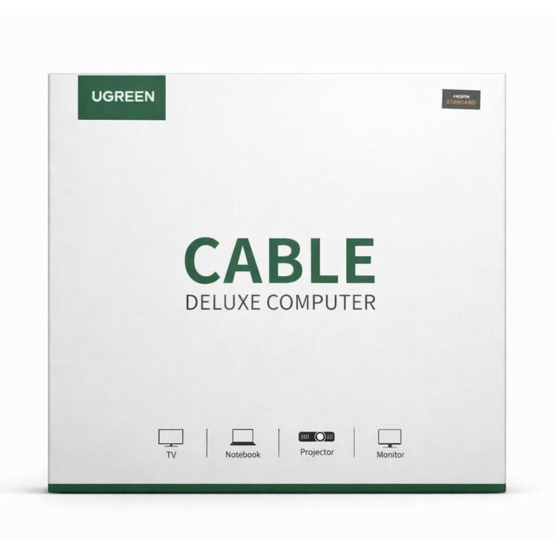 Cable HDMI UGREEN 15 Metros 4K 30Hz Alta Velocidad 10.2Gbps HD101 11106