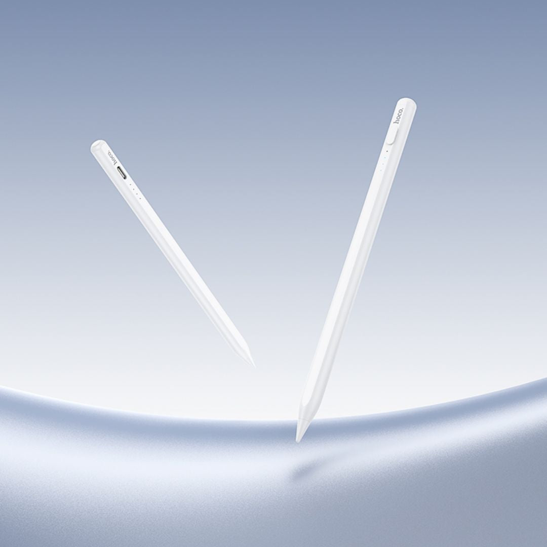 Lápiz Capacitivo para iPad Hoco GM114 con Rechazo de Palma, Detección de Inclinación, Fijación Magnética y Carga USB-C