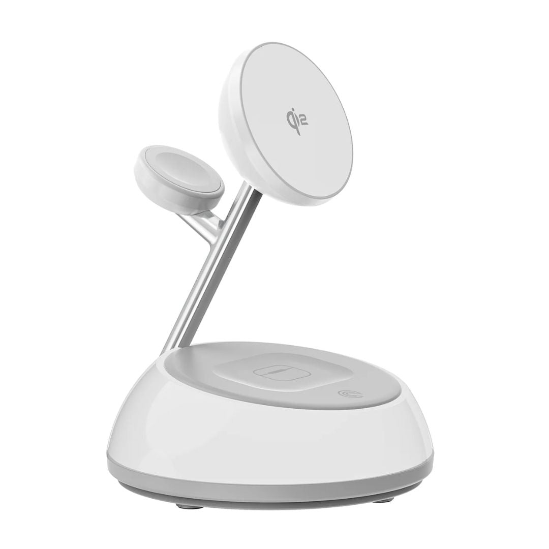 Cargador Inalámbrico 3 en 1 WIWU Aurora Qi2 22.5W