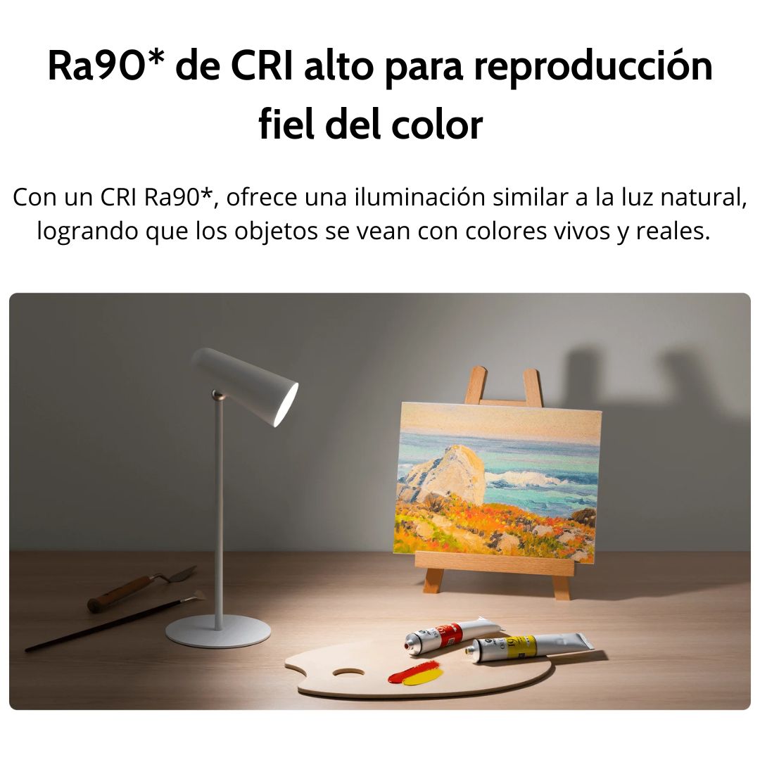 Lámpara Xiaomi Recargable 3 en 1 Escritorio Clip Linterna