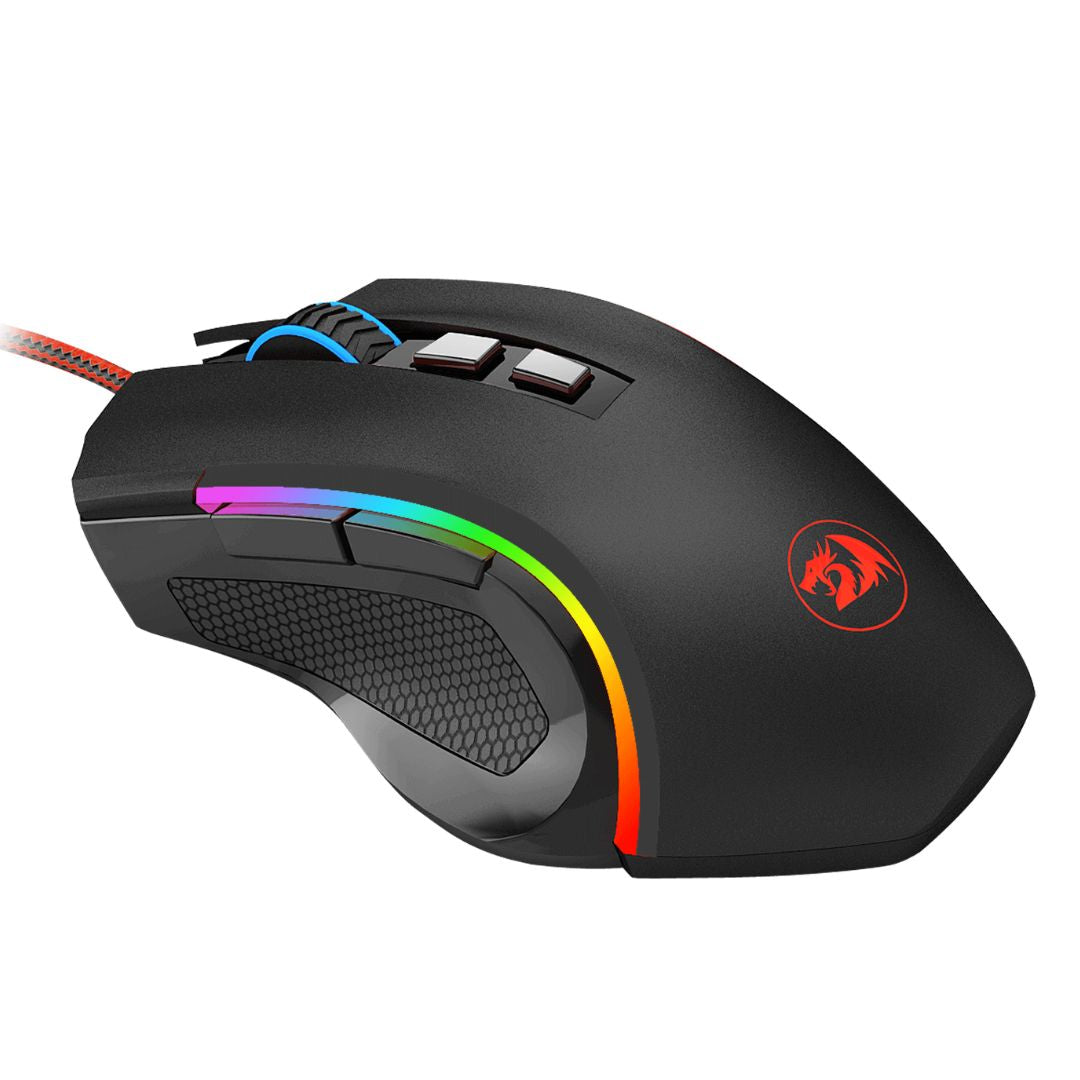 Mouse Gamer Redragon M607 Griffin RGB 7200 DPI con 7 Botones Programables