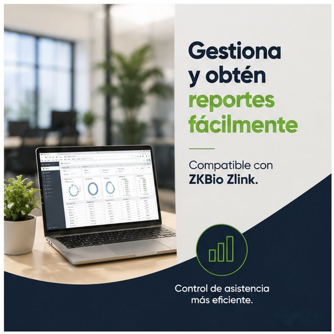 Control de Asistencia ZKTeco SenseFP M1 WiFi con Huella RFID 500 Usuarios