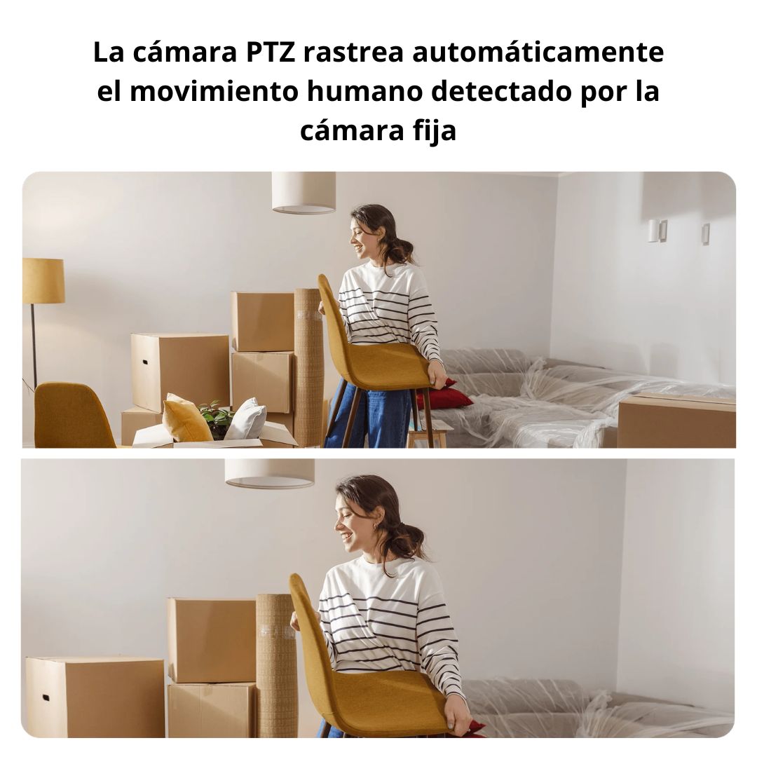 Cámara WiFi Xiaomi C300 Dual Doble Lente 3MP IA WiFi 6 y Audio Bidireccional