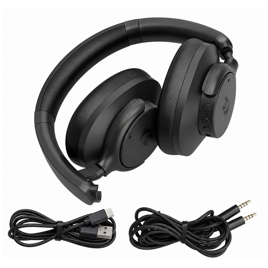 Audífonos Bluetooth Redragon Vibecore H610 ANC 40h Gamer con Micrófono