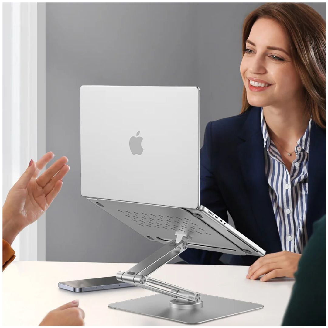 Soporte para Laptop WIWU S801 Giratorio 360° Ajustable hasta 17.3"