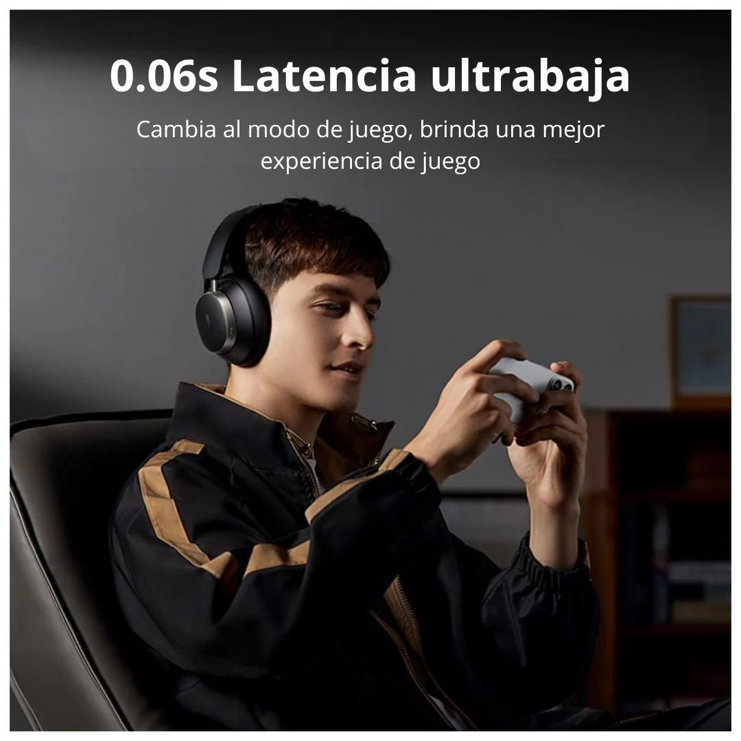 Audífonos Bluetooth 6.0 UGREEN Studio Pro HP206 con Cancelación de Ruido ANC 120h