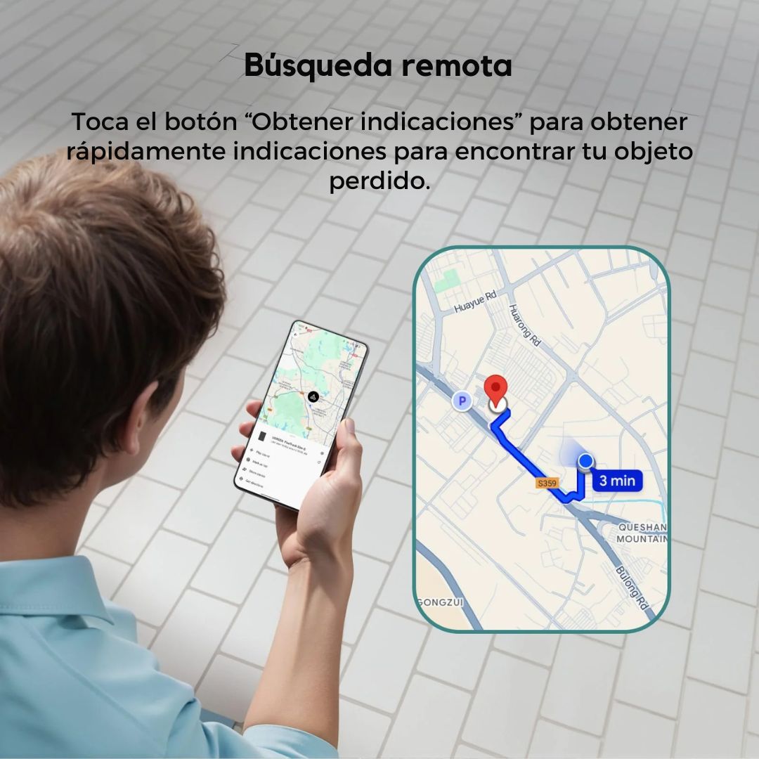 Localizador Bluetooth UGREEN FineTrack Slim G para Android Google Find Hub IP68