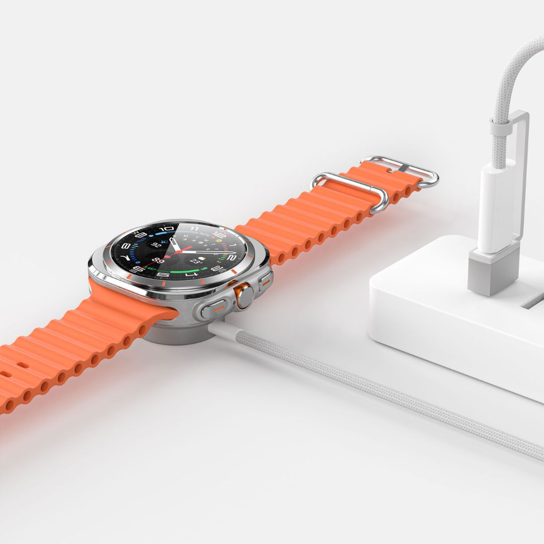 Cargador Inalámbrico WIWU M9 Apple Watch USB-A USB-C 2 en 1