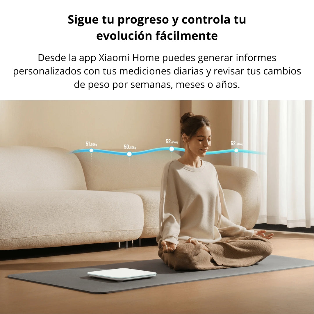 Balanza Inteligente Xiaomi S200 Báscula Bluetooth 150kg con App Xiaomi Home