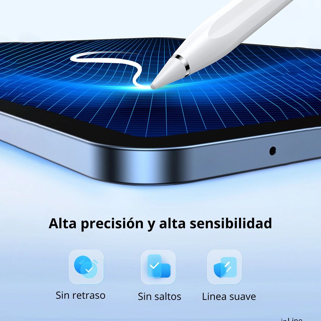 Lápiz Óptico UGREEN LP452S para iPad con Rechazo de Palma y Carga USB-C