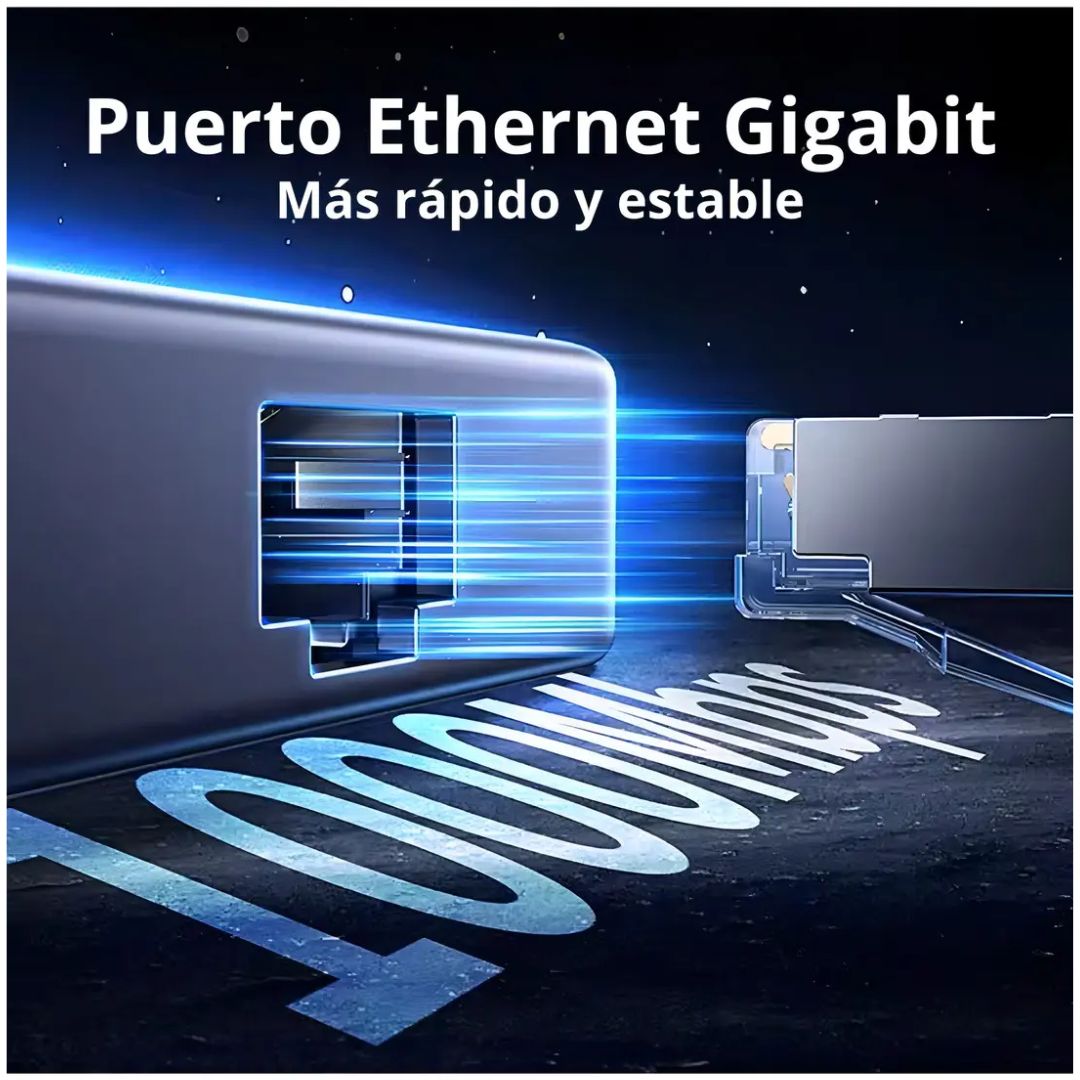 Hub USB-C 7 en 1 UGREEN CM888 HDMI 4K60Hz PD100W Ethernet