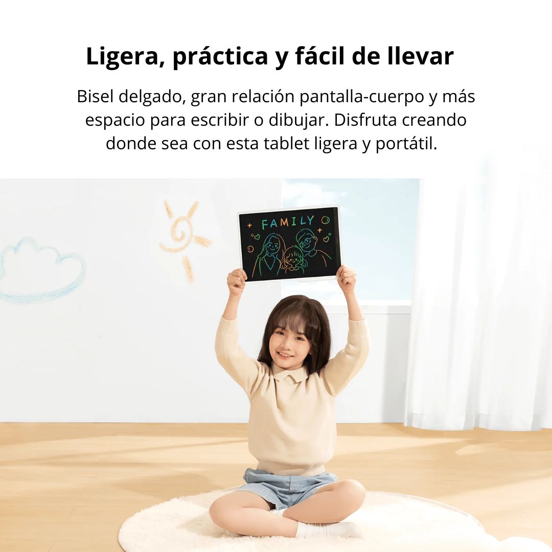 Tablet de Escritura Xiaomi LCD 13.5 Pulgadas Color con Lápiz Magnético