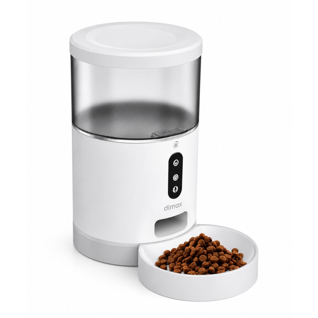 Alimentador Inteligente para Mascotas Dimax G110 WiFi 4L con App y Alexa
