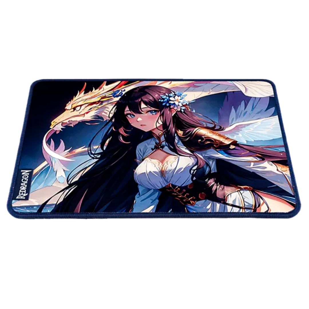 Mousepad Gamer Redragon AK1 S Diseño Anime 33 x 26 cm Antideslizante Impermeable