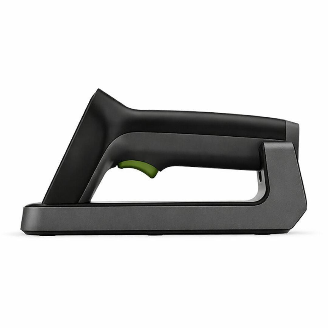 Escáner de Código de Barras Inalámbrico ZKTeco ZKB203S 1D 2D 2.4G Recargable con Base de Carga Magnética
