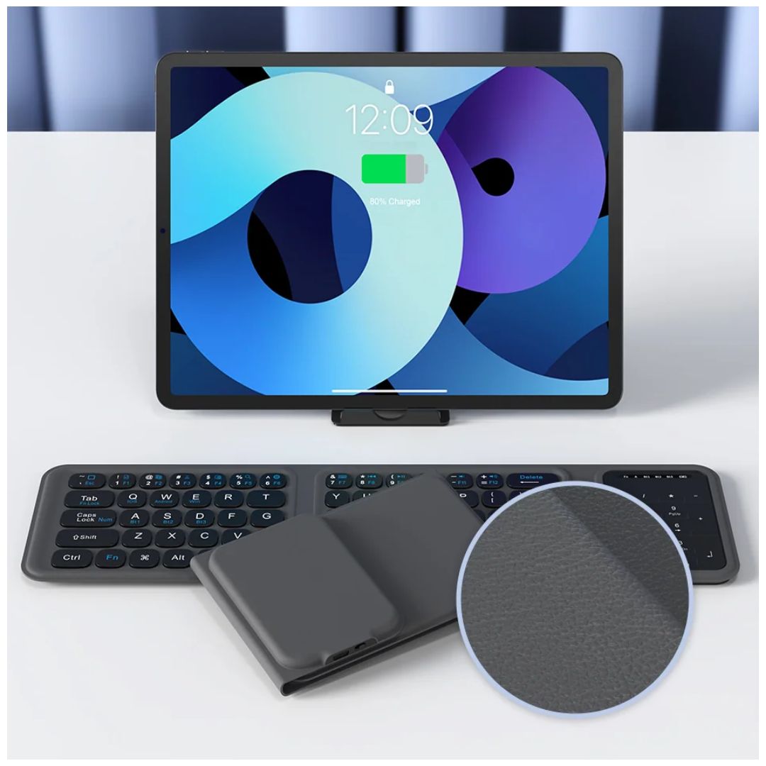 Teclado Plegable WIWU FMK-05 Bluetooth con Touchpad Numérico