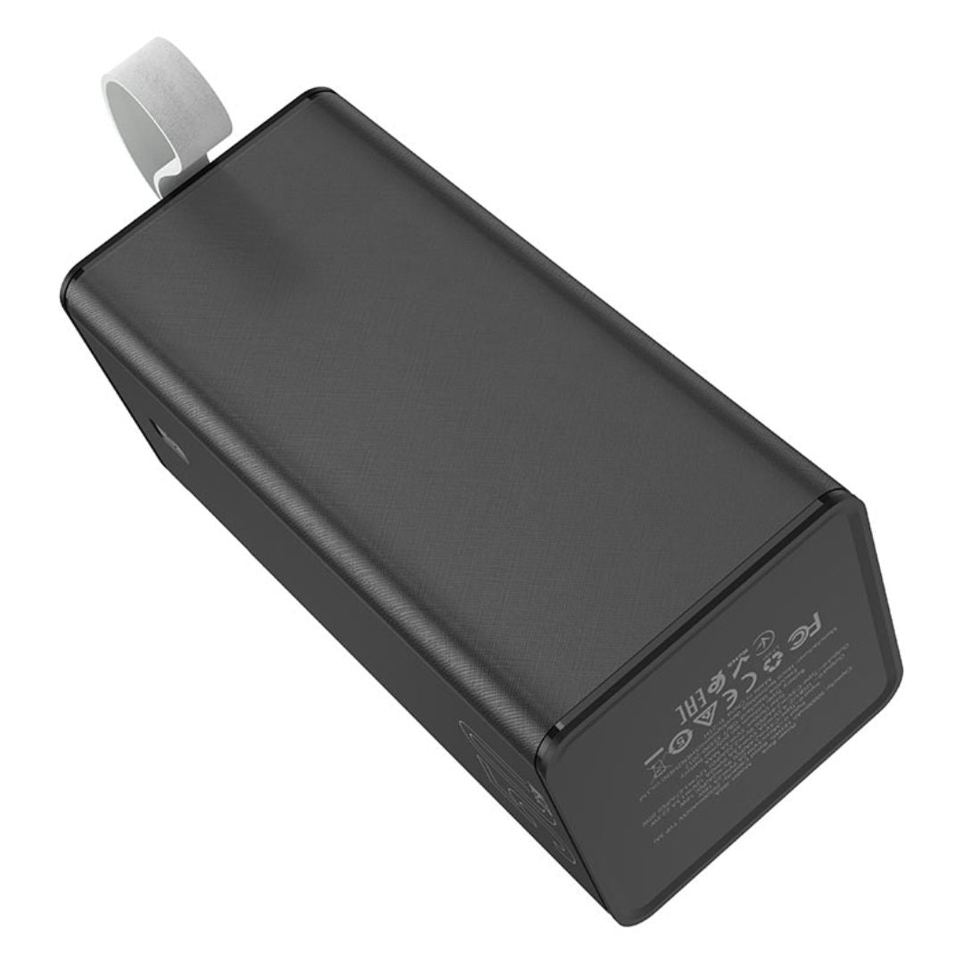Power Bank 50000 mAh Hoco J86A Carga Rápida 22.5W con Pantalla LED Linterna y USB Tipo C