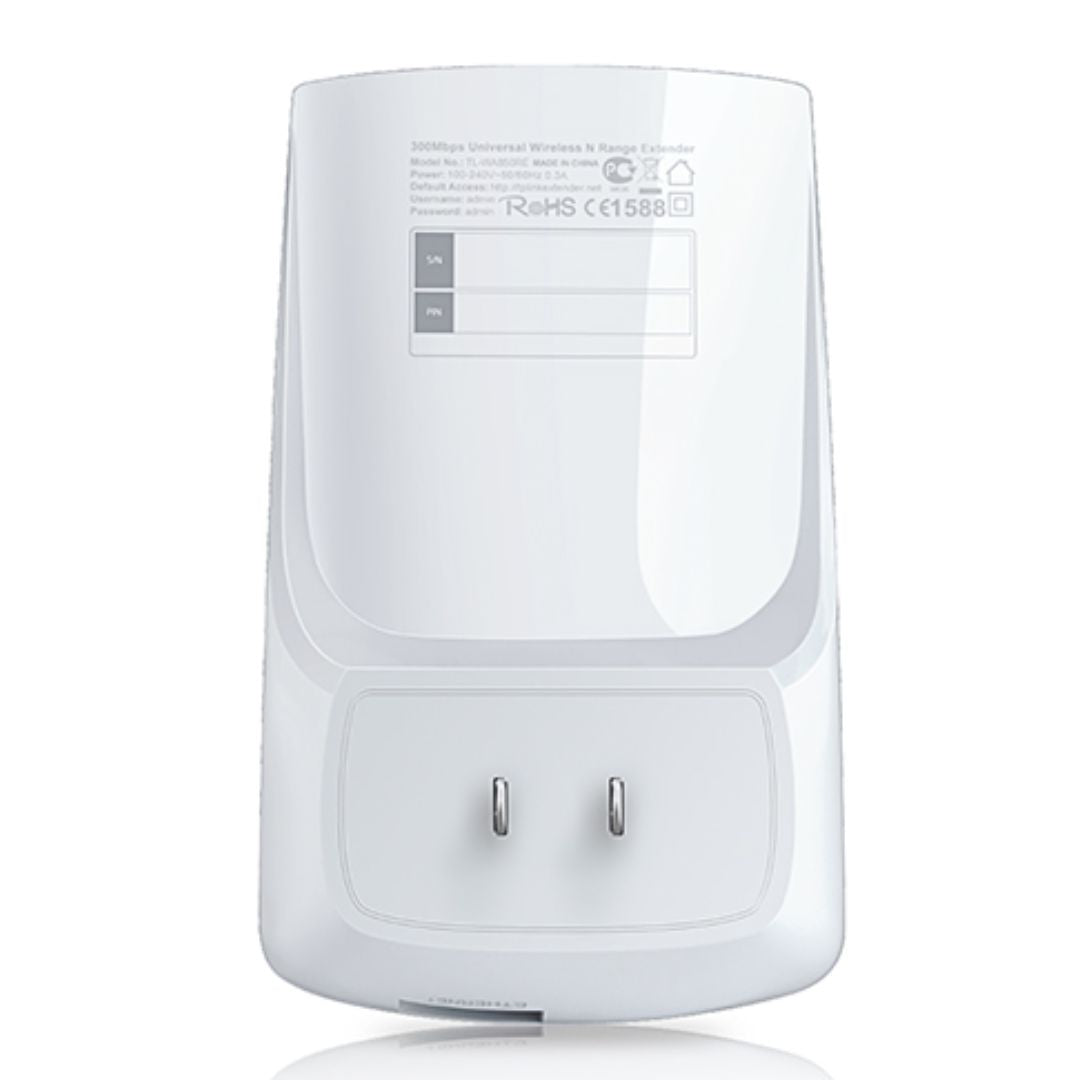 Repetidor Extensor WiFi TP-Link TL-WA850RE N300 300Mbps con Puerto Ethernet y App Tether