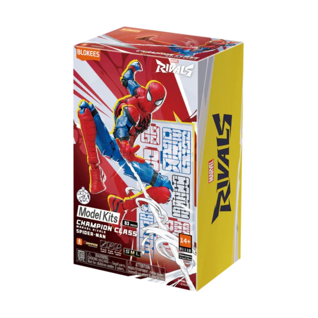 Figura Blokees Spider-Man Marvel Rivals Champion Class
