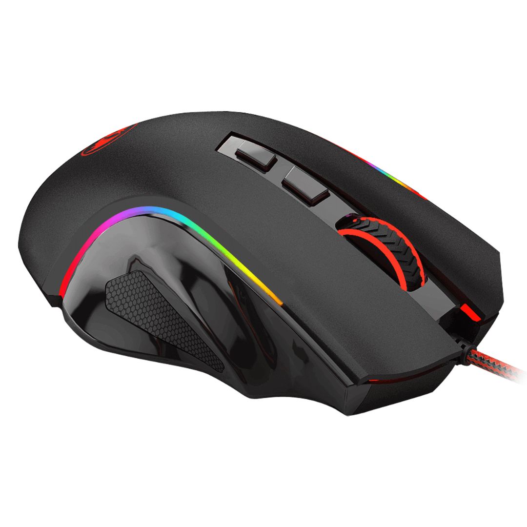 Mouse Gamer Redragon M607 Griffin RGB 7200 DPI con 7 Botones Programables