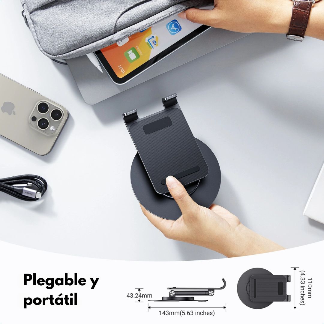 Soporte para Celular UGREEN LP805 Giratorio 360° Plegable