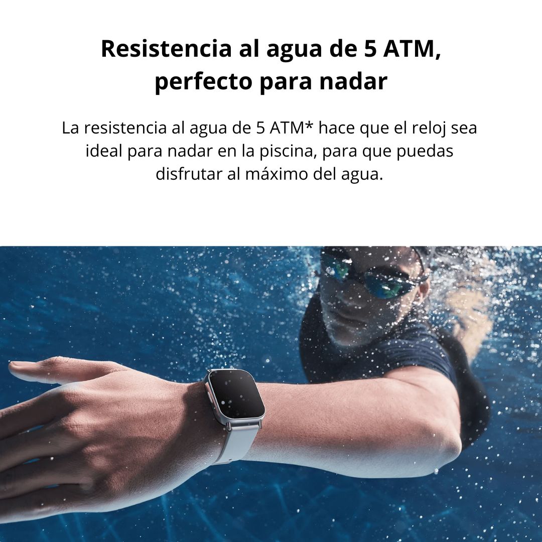 Smartwatch Redmi Watch 5 Lite AMOLED 1.96 GPS Llamadas Bluetooth y Batería 18 Días