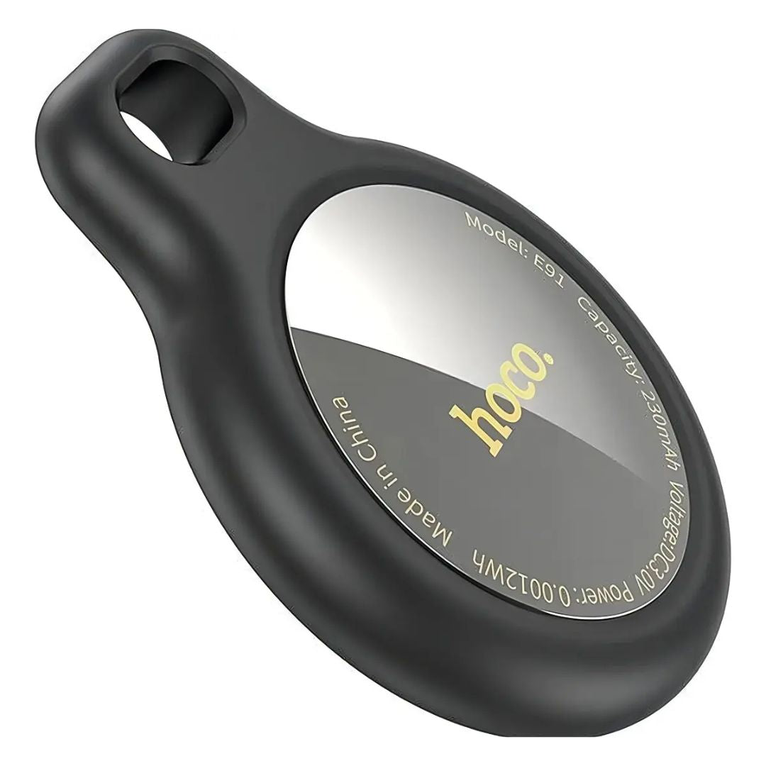Rastreador Antipérdida Hoco E91 Compatible con Apple Find My para Llaves Maletas y Mochilas
