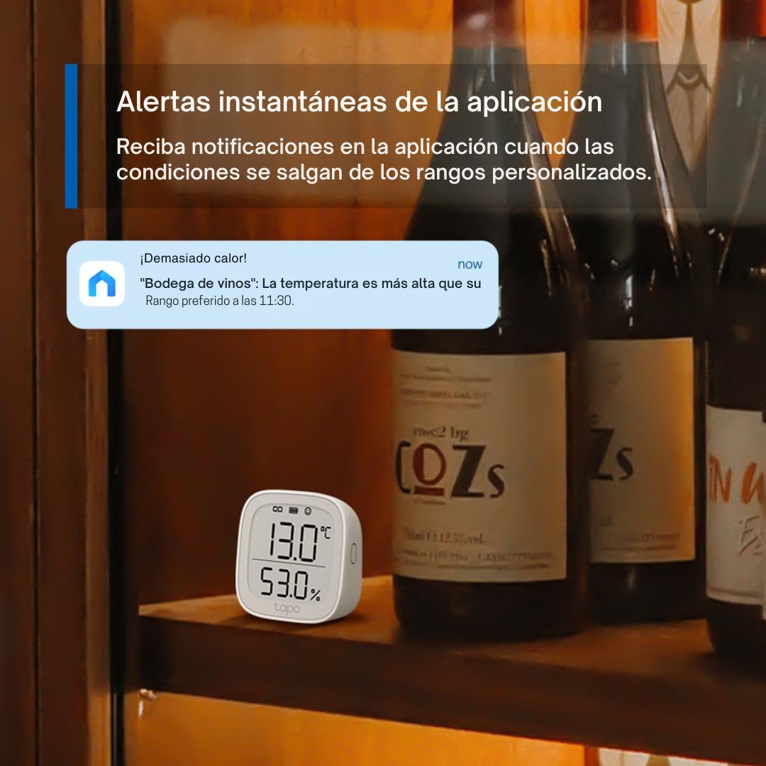 Sensor Inteligente TP-Link Tapo T315 Temperatura y Humedad con Pantalla E-Ink