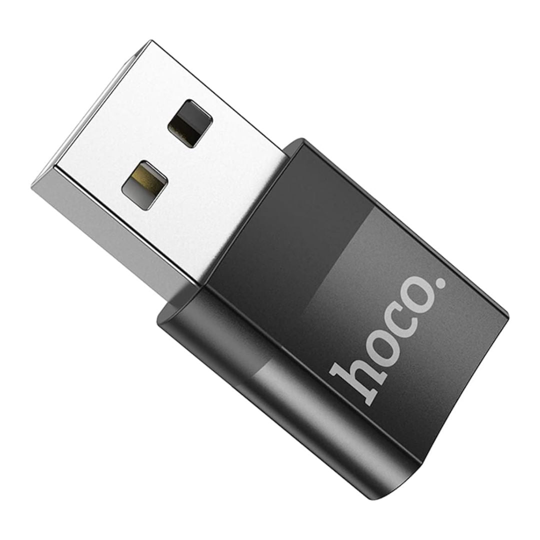 Adaptador USB a Tipo C Hoco UA17 OTG con Carga y Transferencia de Datos USB 2.0