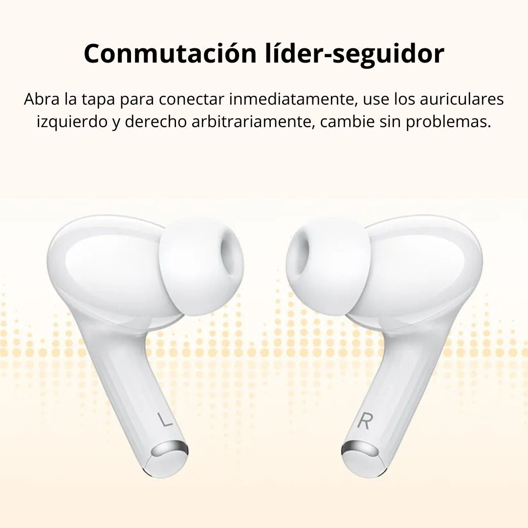 Audífonos Bluetooth Hoco EW88 TWS con ANC, Pantalla Táctil LCD y Bluetooth 5.4