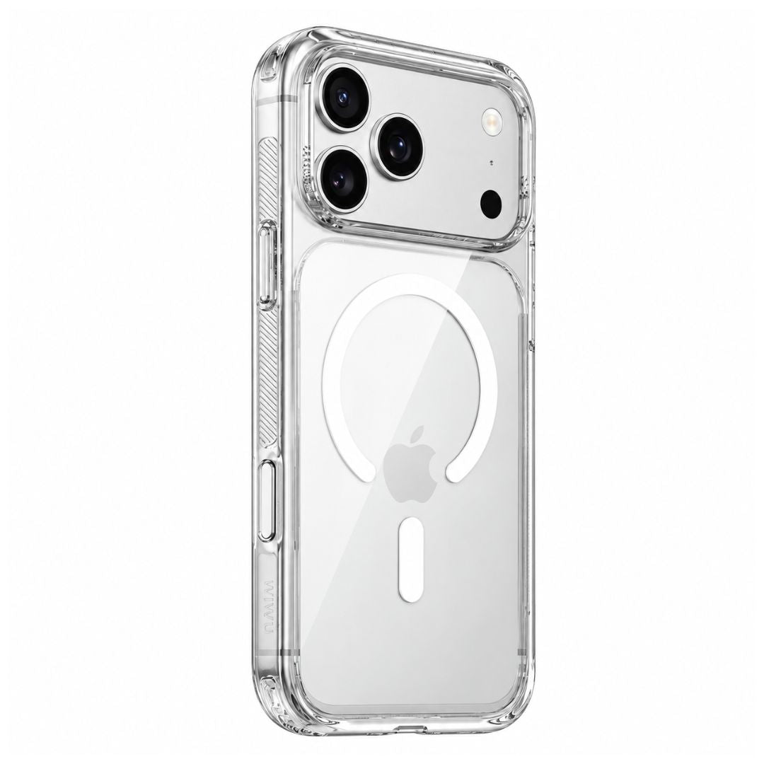 Case WIWU CrystalShield Pro iPhone 17/18 Pro MagSafe Antiamarilleo