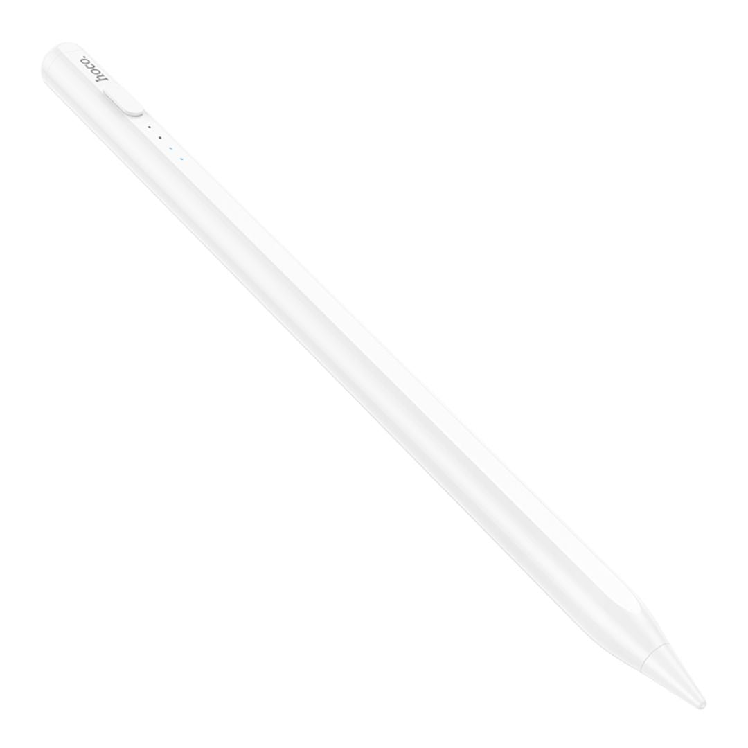 Lápiz Capacitivo para iPad Hoco GM114 con Rechazo de Palma, Detección de Inclinación, Fijación Magnética y Carga USB-C