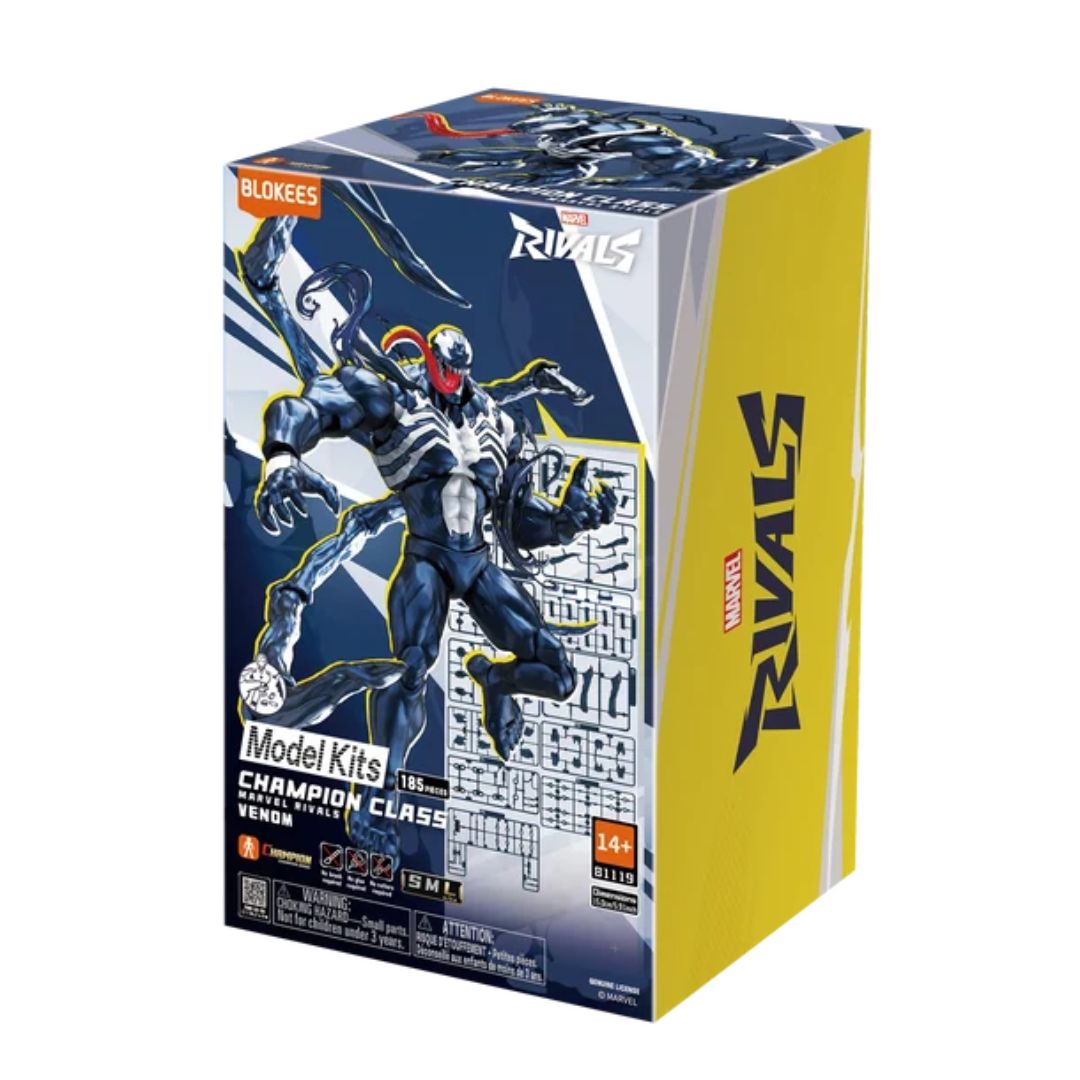 Figura Blokees Venom Marvel Rivals Champion Class
