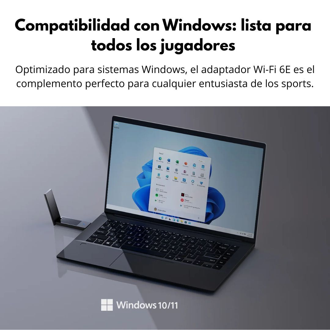 Adaptador WiFi 6E Cudy WU5400 AX5400 Tri Band