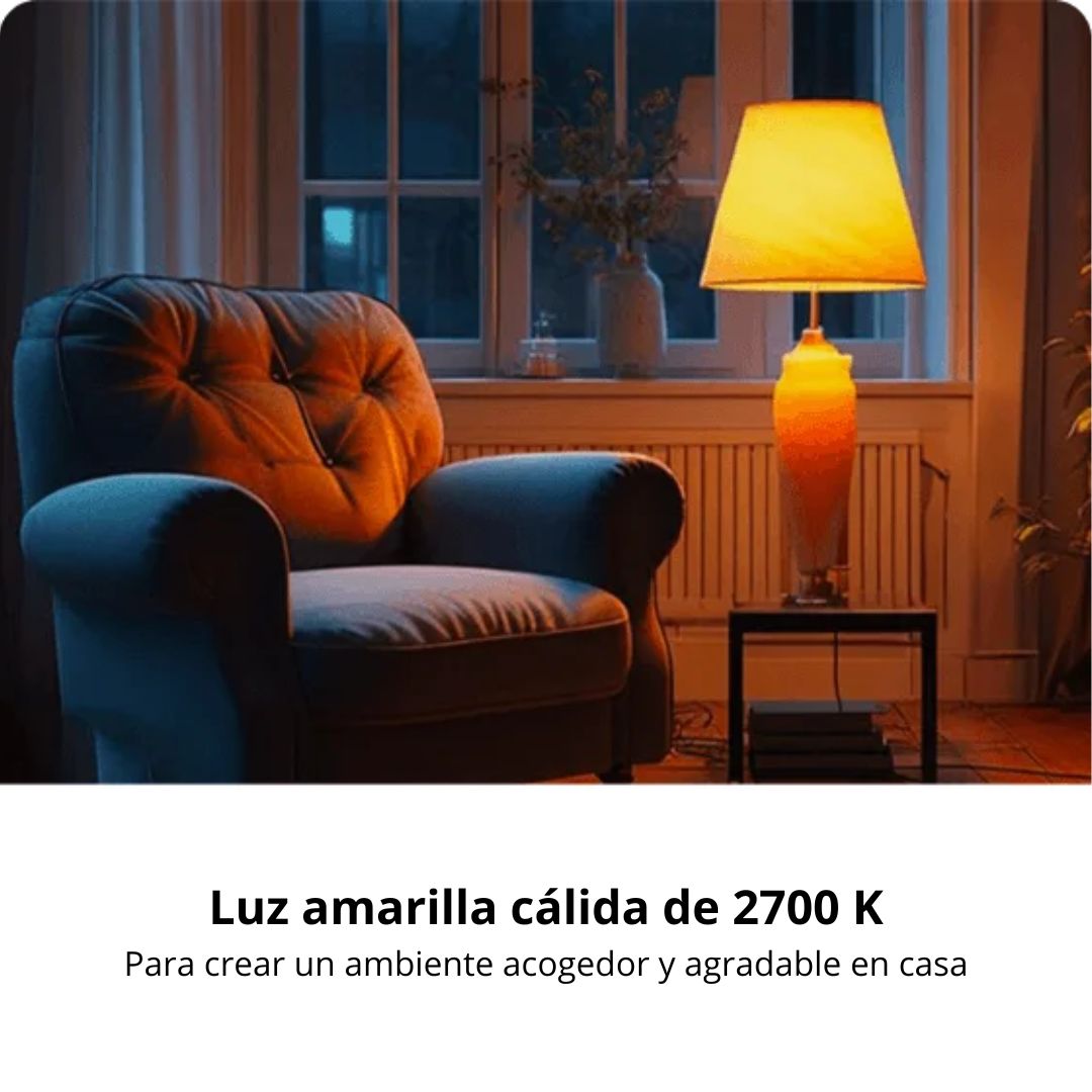 Foco Inteligente Xiaomi LED E27 RGB WiFi Compatible Alexa y Google Home