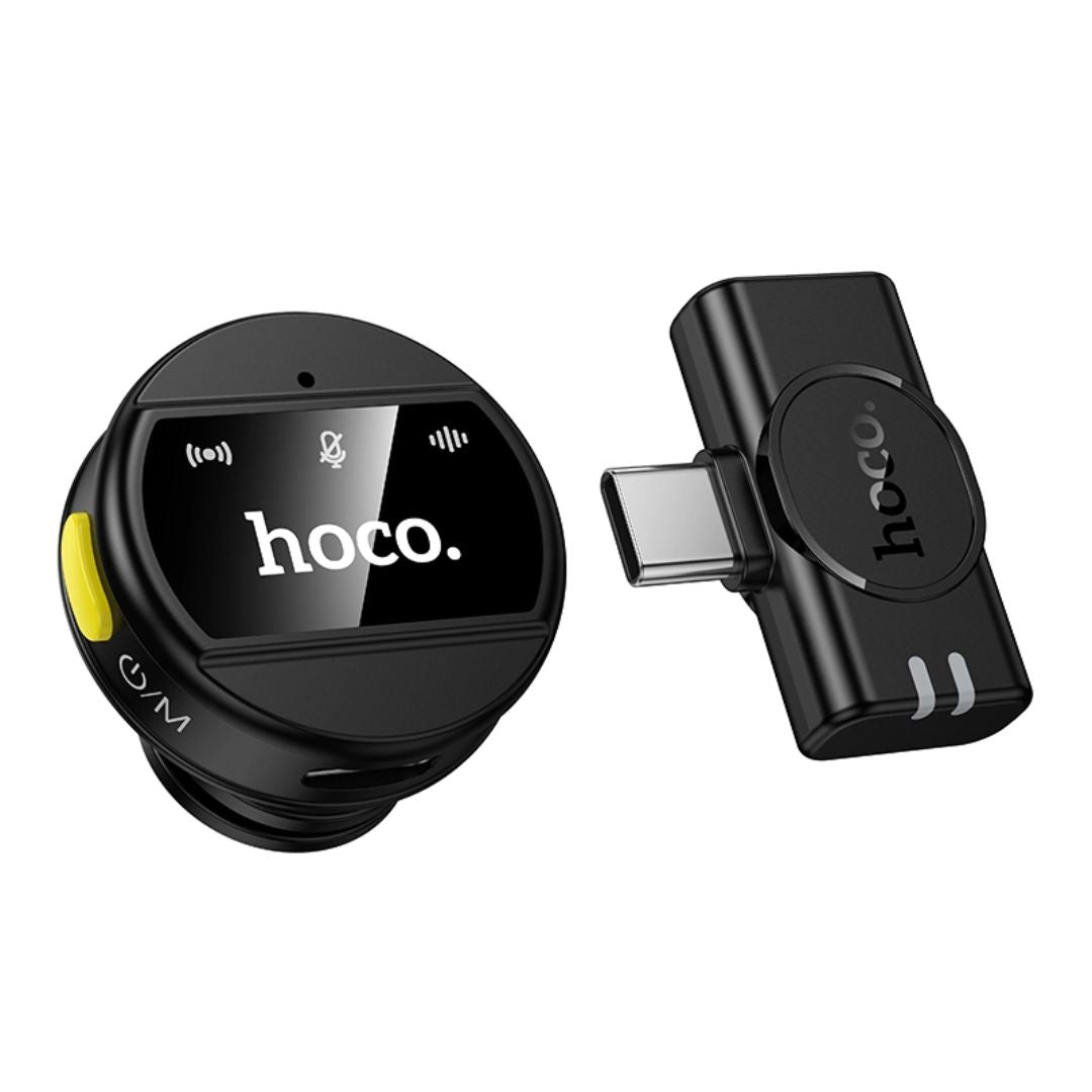 Micrófono Solapero Inalámbrico Hoco L21 Charm USB-C para Celular con Reducción de Ruido ENC