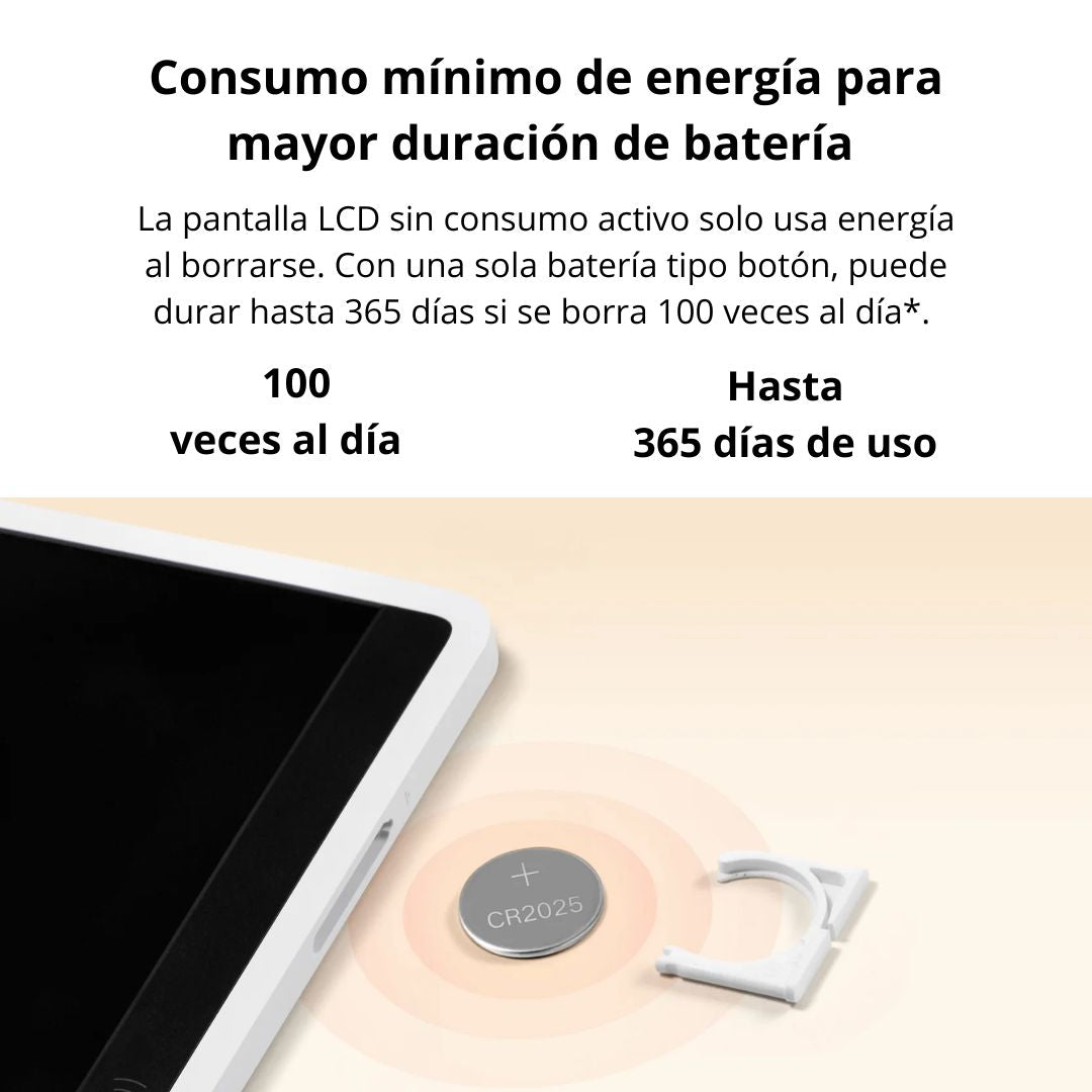 Tablet de Escritura Xiaomi LCD 13.5 Pulgadas Color con Lápiz Magnético