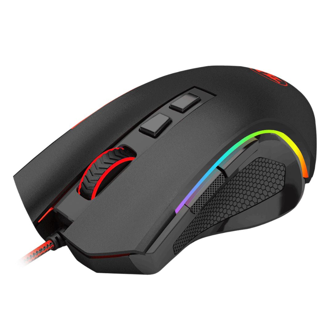 Mouse Gamer Redragon M607 Griffin RGB 7200 DPI con 7 Botones Programables
