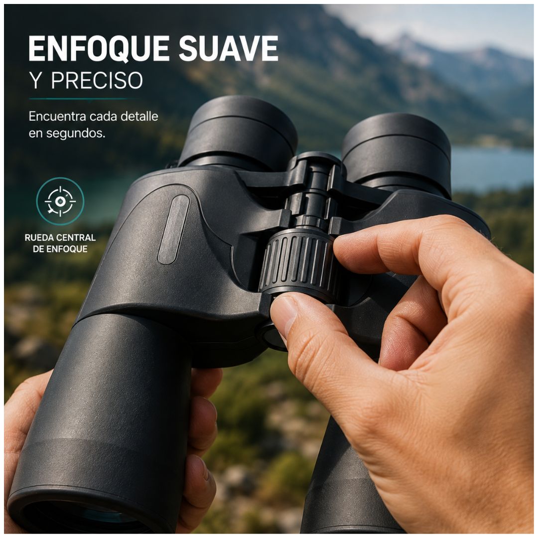Binoculares de Largo Alcance SANCI SC-W028 10x50 para Aves y Camping