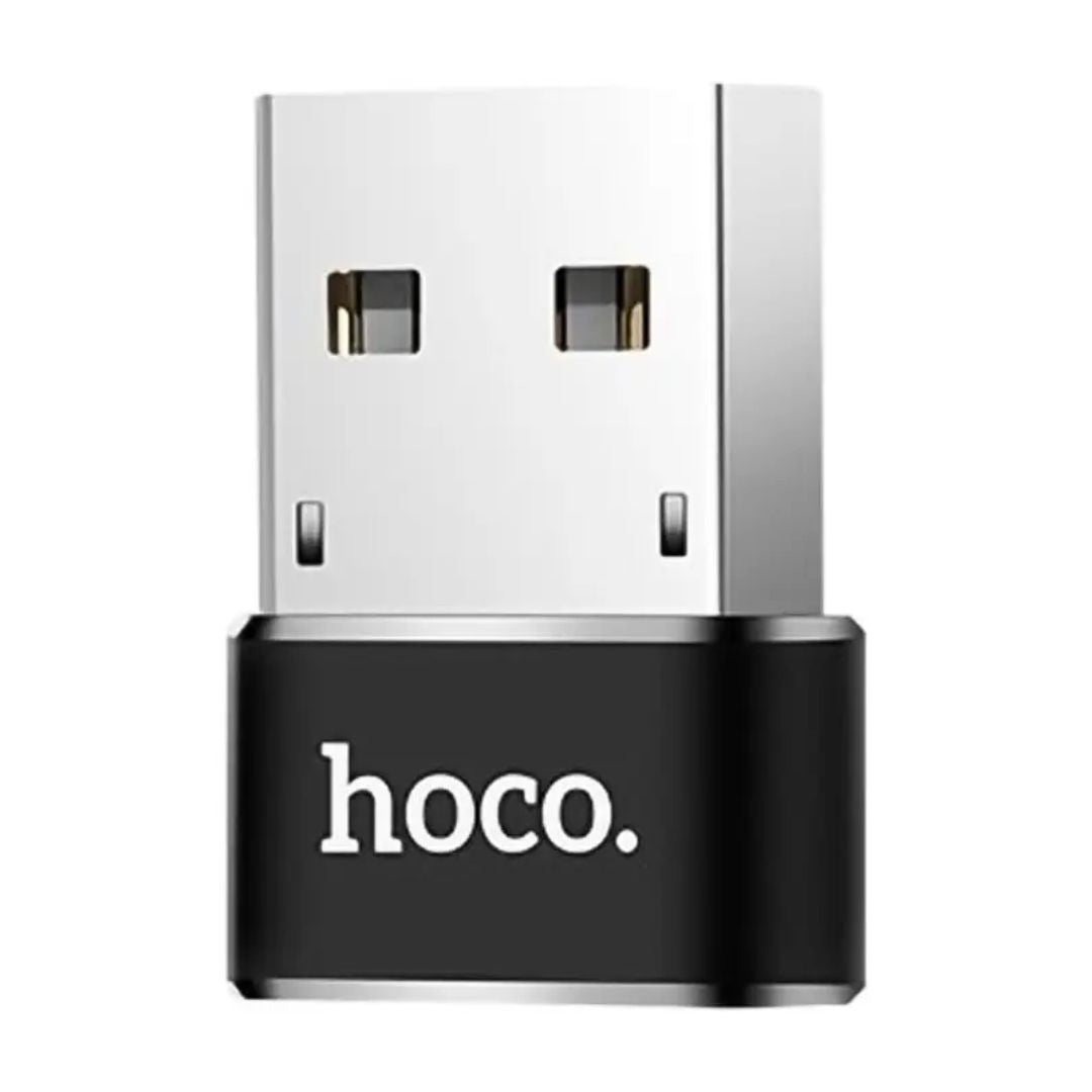 Adaptador USB-A a Tipo C Hoco UA6 OTG para Carga y Transferencia de Datos