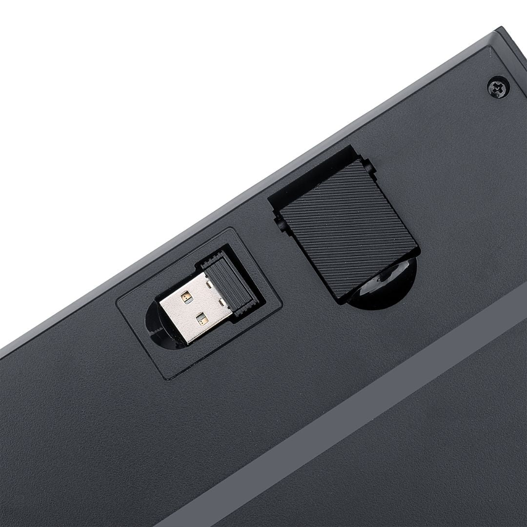Teclado Mecánico Gamer Redragon Horus K621-RGB TKL Inalámbrico Bluetooth y Cable USB-C Low Profile