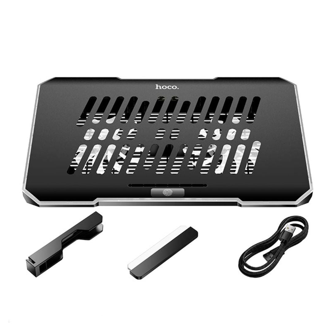 Cooler para Laptop Gamer Hoco DH19 RGB 17” Doble Ventilador
