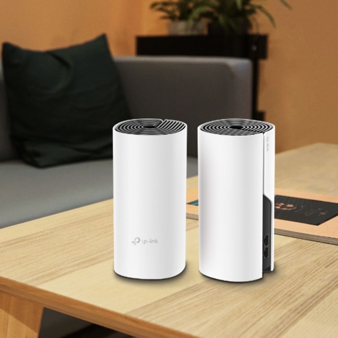 Sistema WiFi Mesh TP-Link Deco M4 AC1200 Doble Banda Pack de 2 para Toda la Casa