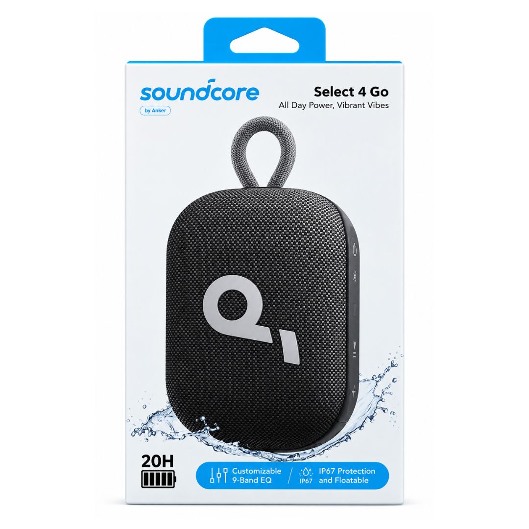 Parlante Bluetooth Portátil Soundcore Select 4 Go IP67 Flotante 20h