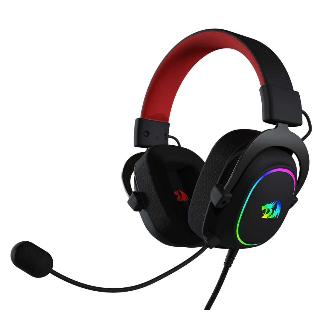 Audífonos Gamer Redragon Zeus X H510-RGB 7.1 USB con Micrófono y RGB Drivers 53mm